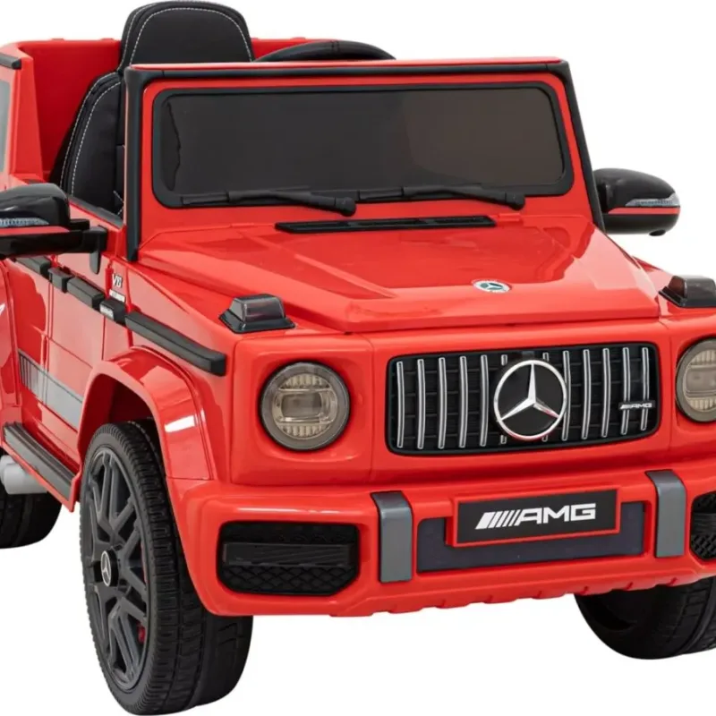 Дитяча акумуляторна машинка Mercedes AMG G63 Червона