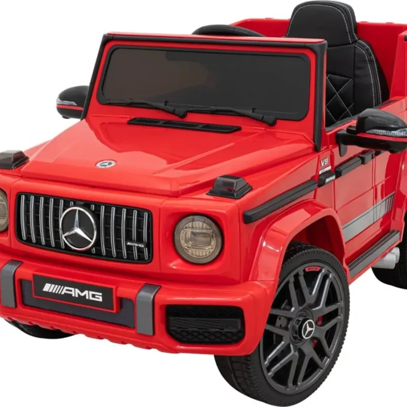 Дитяча акумуляторна машинка Mercedes AMG G63 Червона
