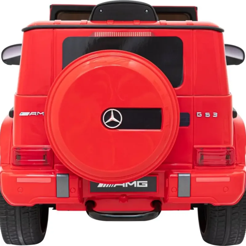 Дитяча акумуляторна машинка Mercedes AMG G63 Червона