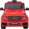 Дитяча акумуляторна машинка Mercedes AMG G63 Червона