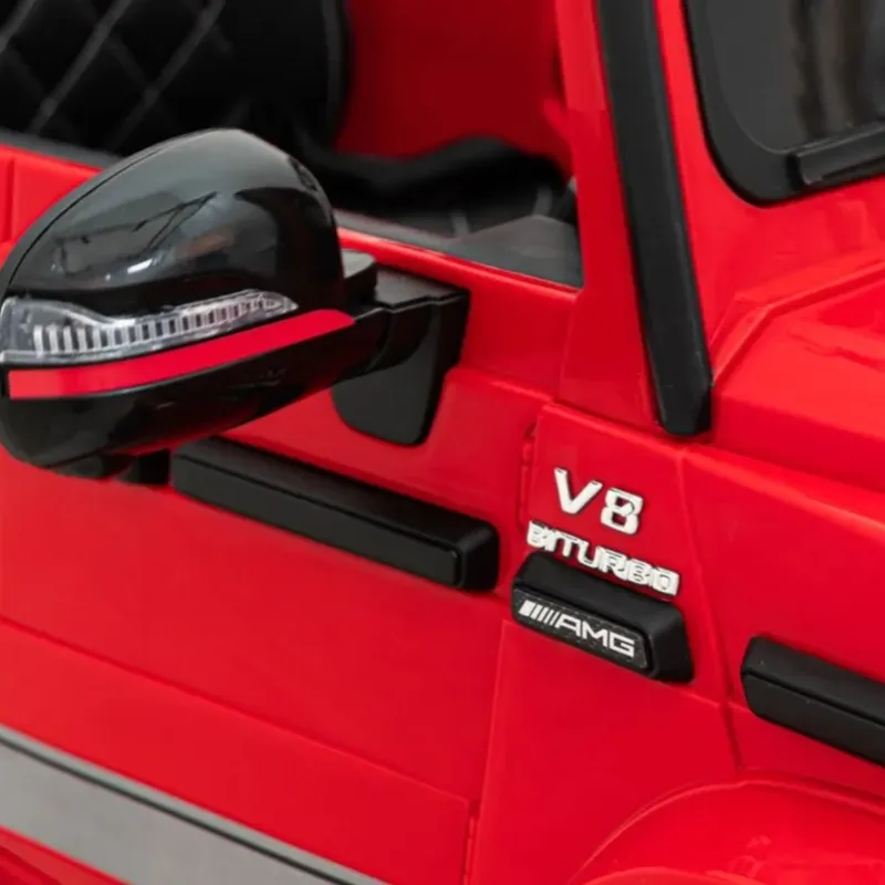 Дитяча акумуляторна машинка Mercedes AMG G63 Червона