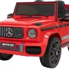 Дитяча акумуляторна машинка Mercedes AMG G63 Червона