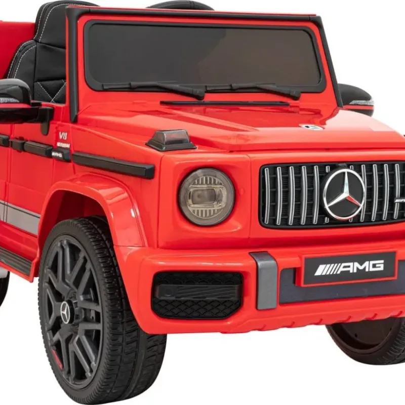 Дитяча акумуляторна машинка Mercedes AMG G63 Червона