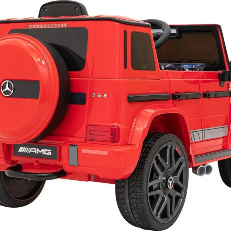Дитяча акумуляторна машинка Mercedes AMG G63 Червона