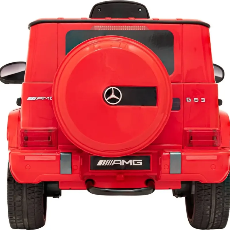 Дитяча акумуляторна машинка Mercedes AMG G63 Червона