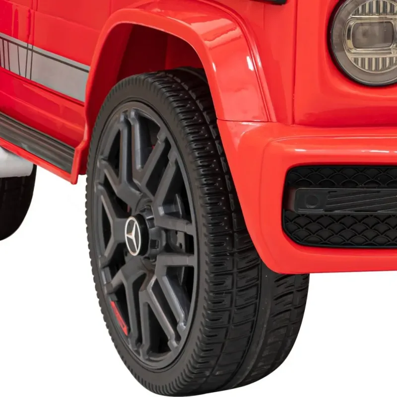 Дитяча акумуляторна машинка Mercedes AMG G63 Червона