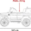 Дитяча акумуляторна машинка Mercedes AMG G63 Червона