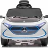 Дитяча акумуляторна машинка Mercedes Benz AMG EQA Біла Дитяча акумуляторна машинка Mercedes Benz AMG EQA Біла