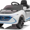 Дитяча акумуляторна машинка Mercedes Benz AMG EQA Біла Дитяча акумуляторна машинка Mercedes Benz AMG EQA Біла