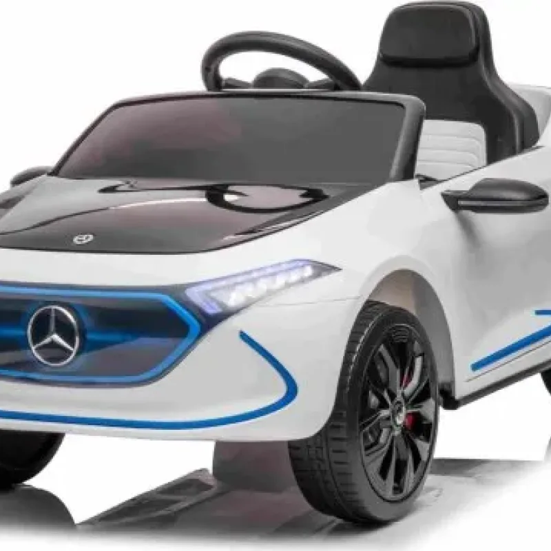 Дитяча акумуляторна машинка Mercedes Benz AMG EQA Біла Дитяча акумуляторна машинка Mercedes Benz AMG EQA Біла