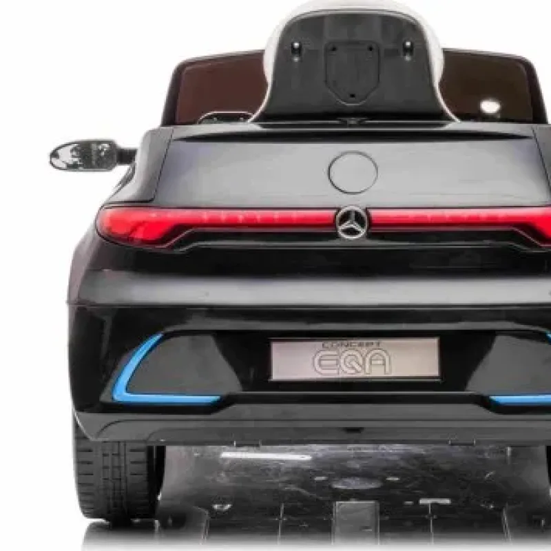 Дитяча акумуляторна машинка Mercedes Benz AMG EQA Чорна Дитяча акумуляторна машинка Mercedes Benz AMG EQA Чорна