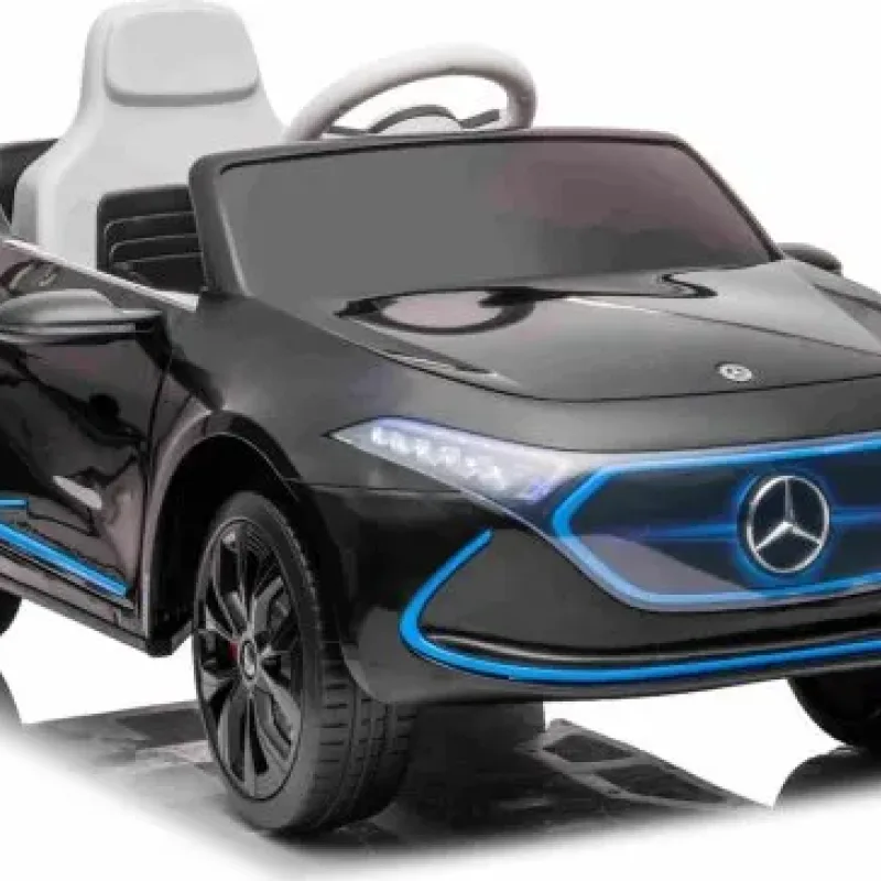 Дитяча акумуляторна машинка Mercedes Benz AMG EQA Чорна Дитяча акумуляторна машинка Mercedes Benz AMG EQA Чорна