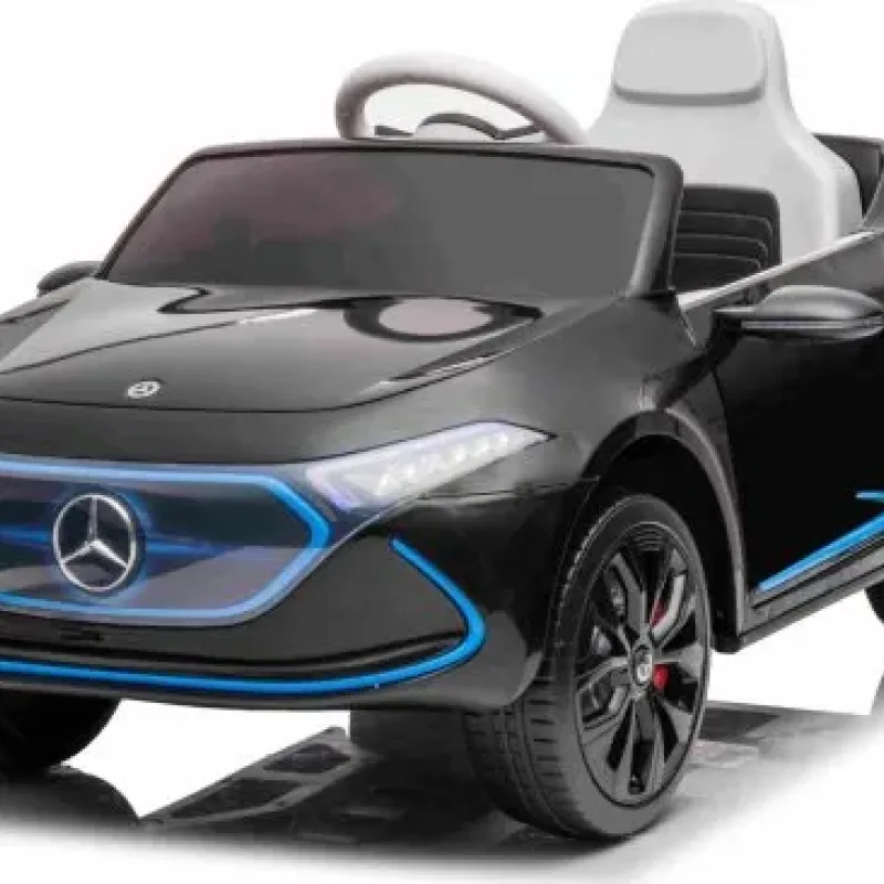 Дитяча акумуляторна машинка Mercedes Benz AMG EQA Чорна Дитяча акумуляторна машинка Mercedes Benz AMG EQA Чорна