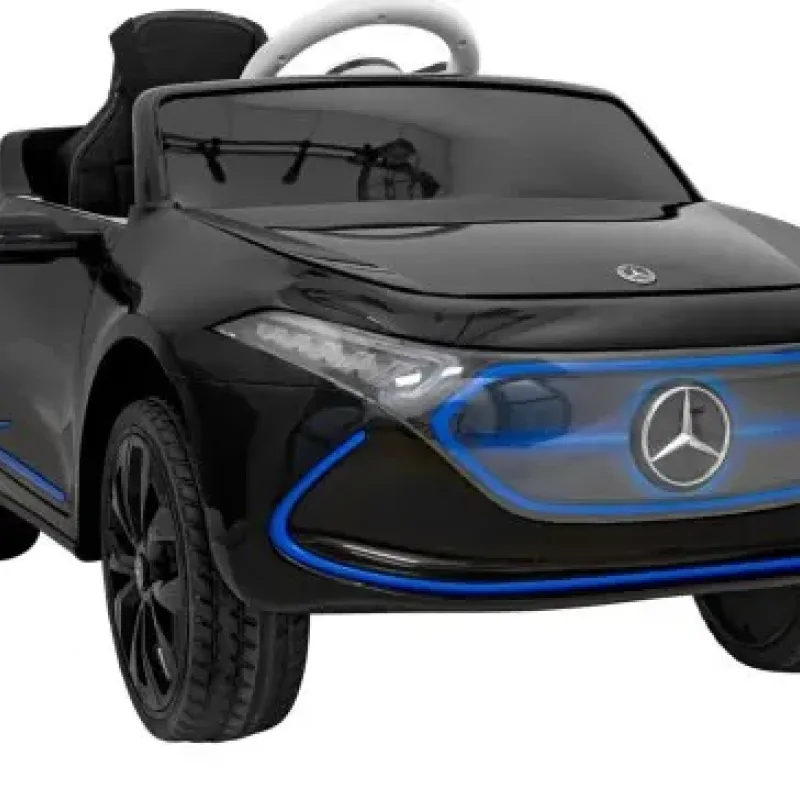 Дитяча акумуляторна машинка Mercedes Benz AMG EQA Чорна Дитяча акумуляторна машинка Mercedes Benz AMG EQA Чорна
