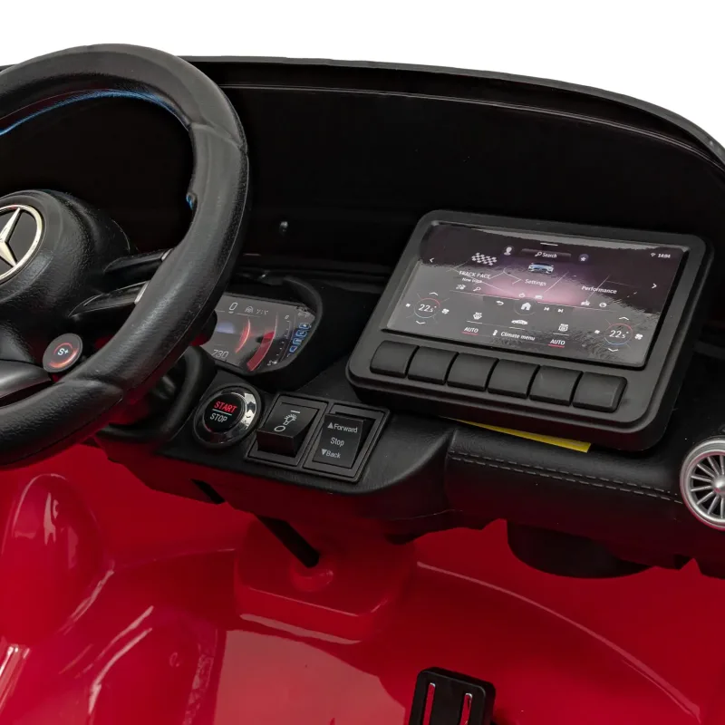 Дитяча акумуляторна машинка Mercedes Benz AMG SL63 Червона