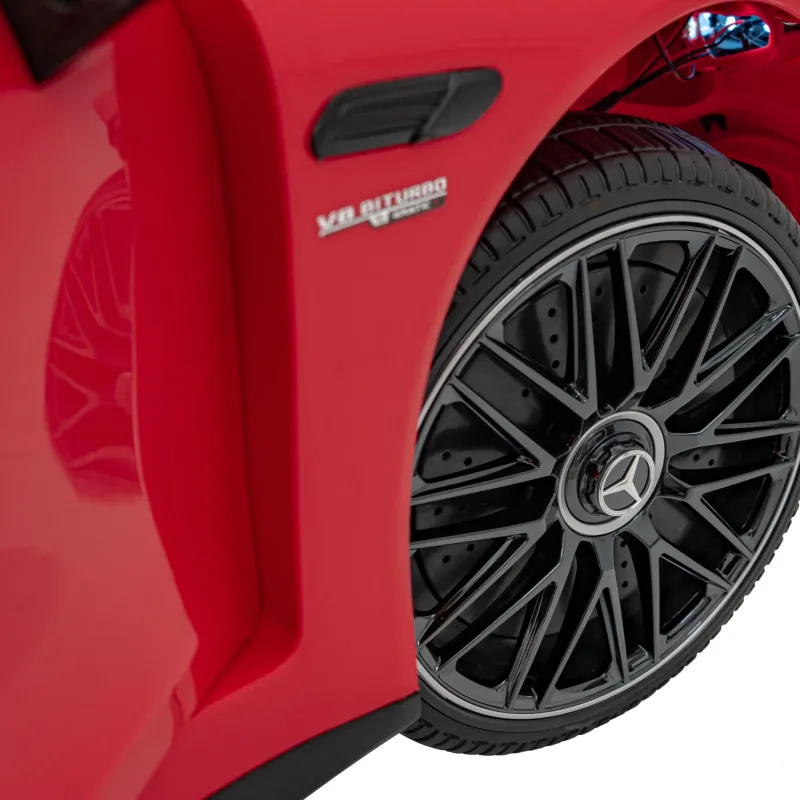 Дитяча акумуляторна машинка Mercedes Benz AMG SL63 Червона