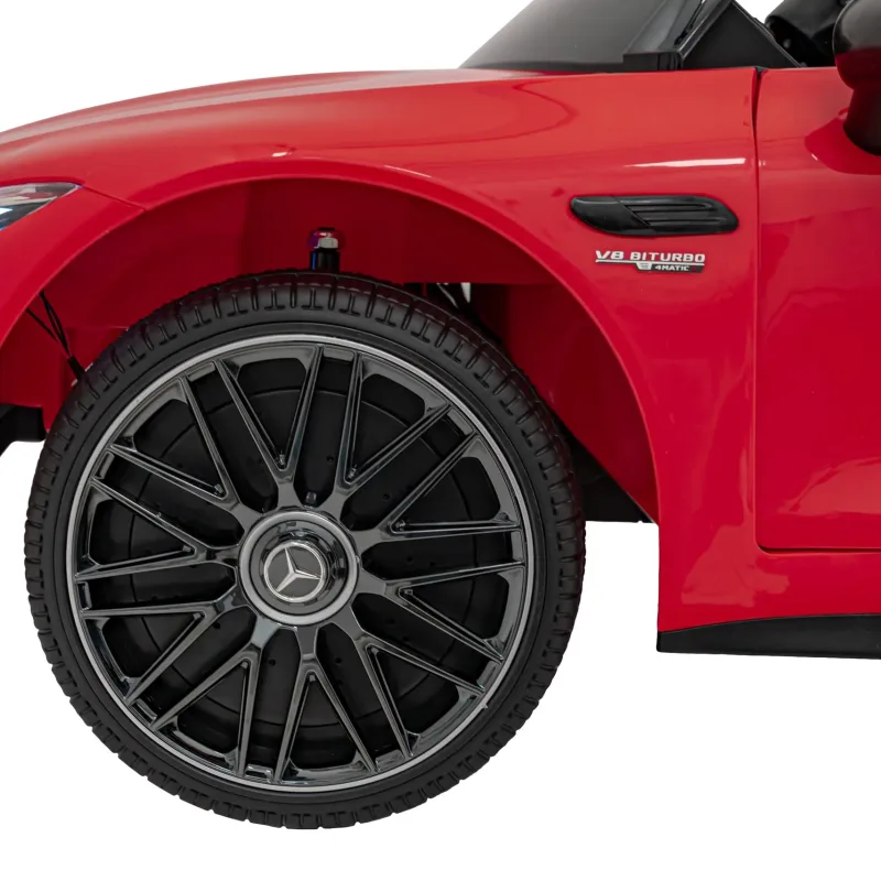 Дитяча акумуляторна машинка Mercedes Benz AMG SL63 Червона