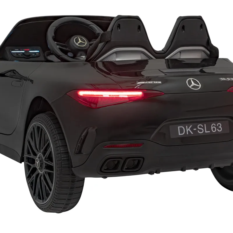 Дитяча акумуляторна машинка Mercedes Benz AMG SL63 Чорна
