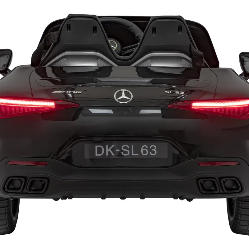 Дитяча акумуляторна машинка Mercedes Benz AMG SL63 Чорна