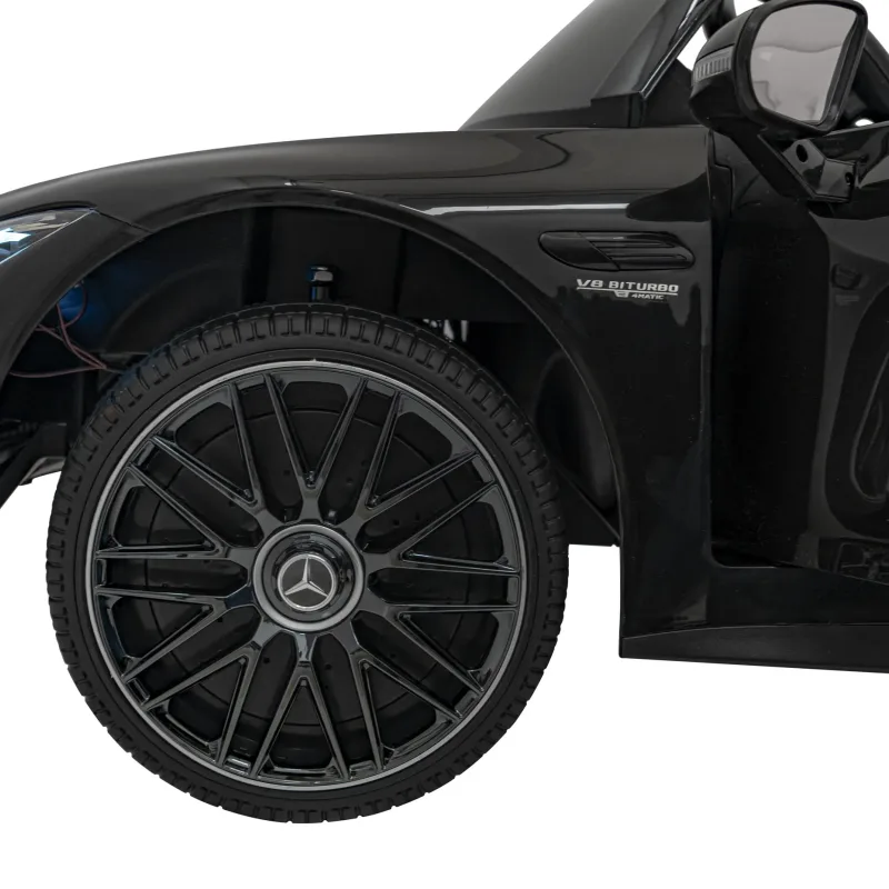 Дитяча акумуляторна машинка Mercedes Benz AMG SL63 Чорна