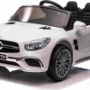 Дитяча акумуляторна машинка Mercedes Benz AMG SL65 S Біла
