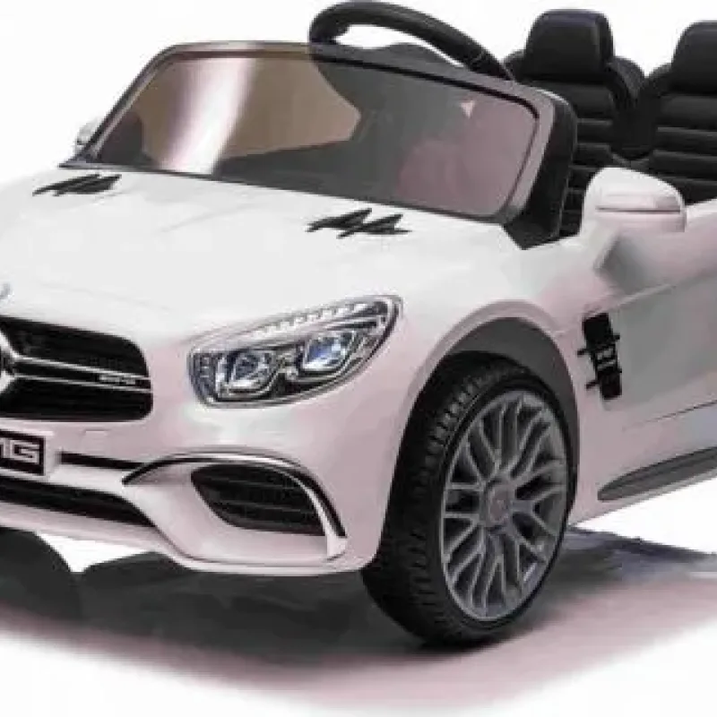 Дитяча акумуляторна машинка Mercedes Benz AMG SL65 S Біла