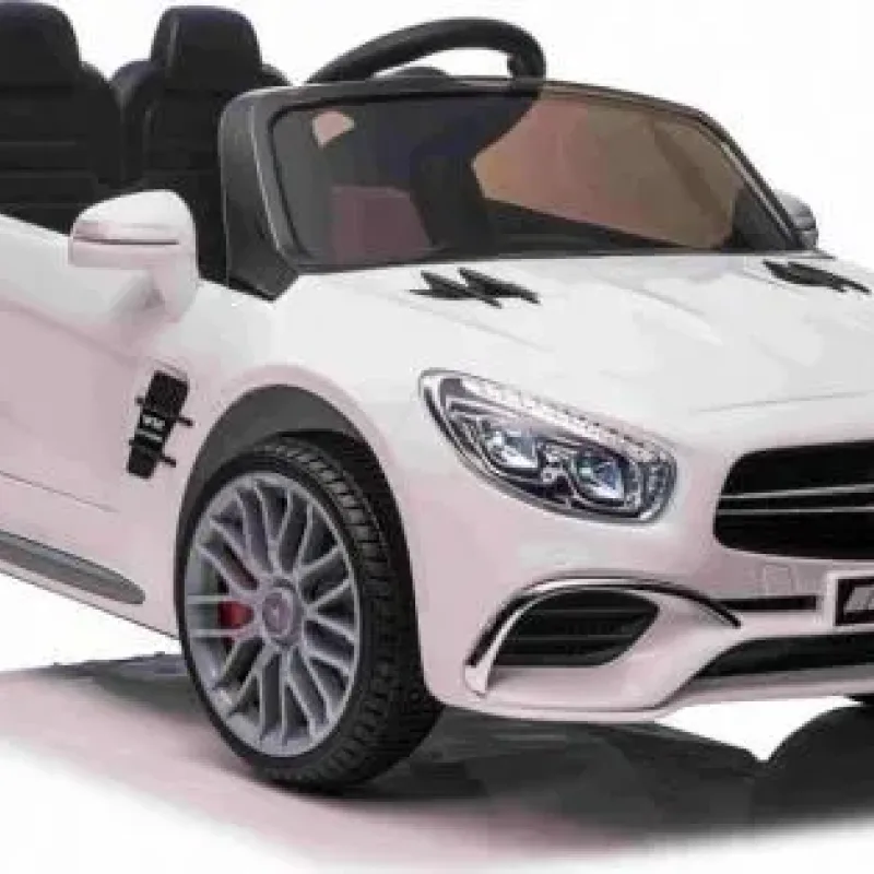 Дитяча акумуляторна машинка Mercedes Benz AMG SL65 S Біла