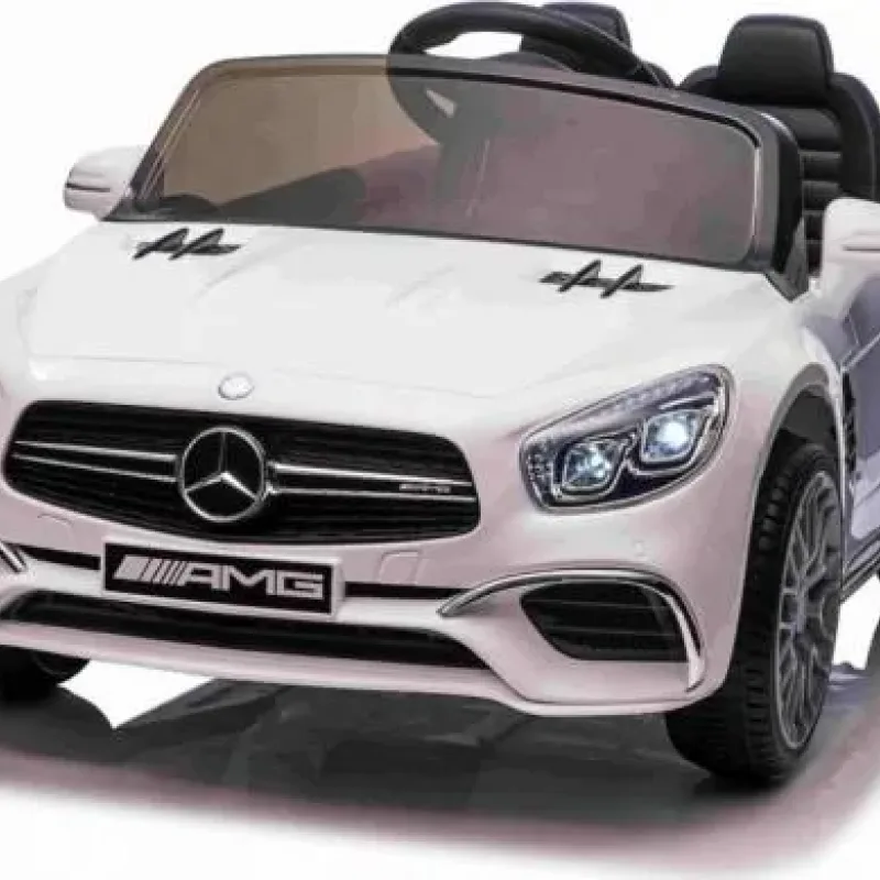 Дитяча акумуляторна машинка Mercedes Benz AMG SL65 S Біла