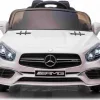 Дитяча акумуляторна машинка Mercedes Benz AMG SL65 S Біла