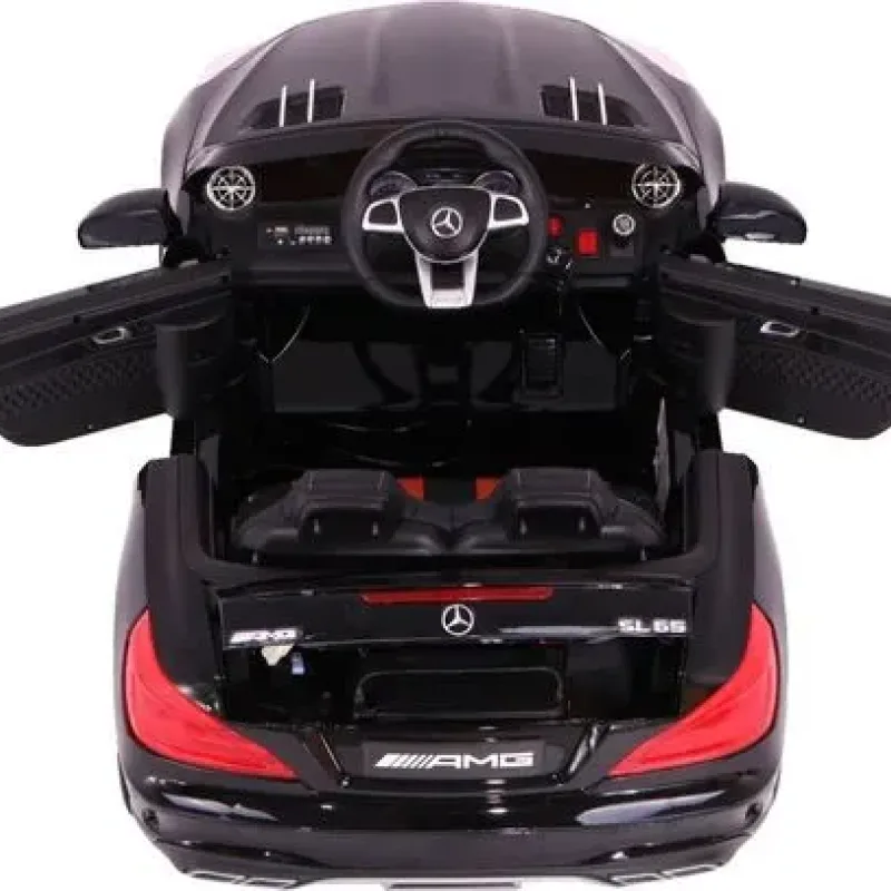 Дитяча акумуляторна машинка Mercedes Benz AMG SL65 S Чорна Дитяча акумуляторна машинка Mercedes Benz AMG SL65 S Чорна