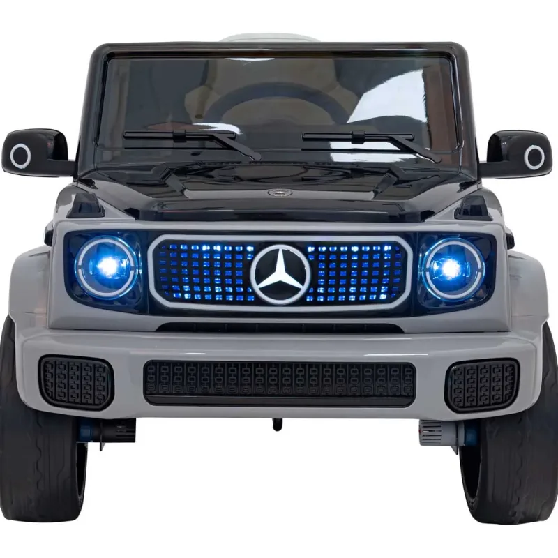 Дитяча акумуляторна машинка Mercedes Benz EQG Сіра Дитяча акумуляторна машинка Mercedes Benz EQG Сіра