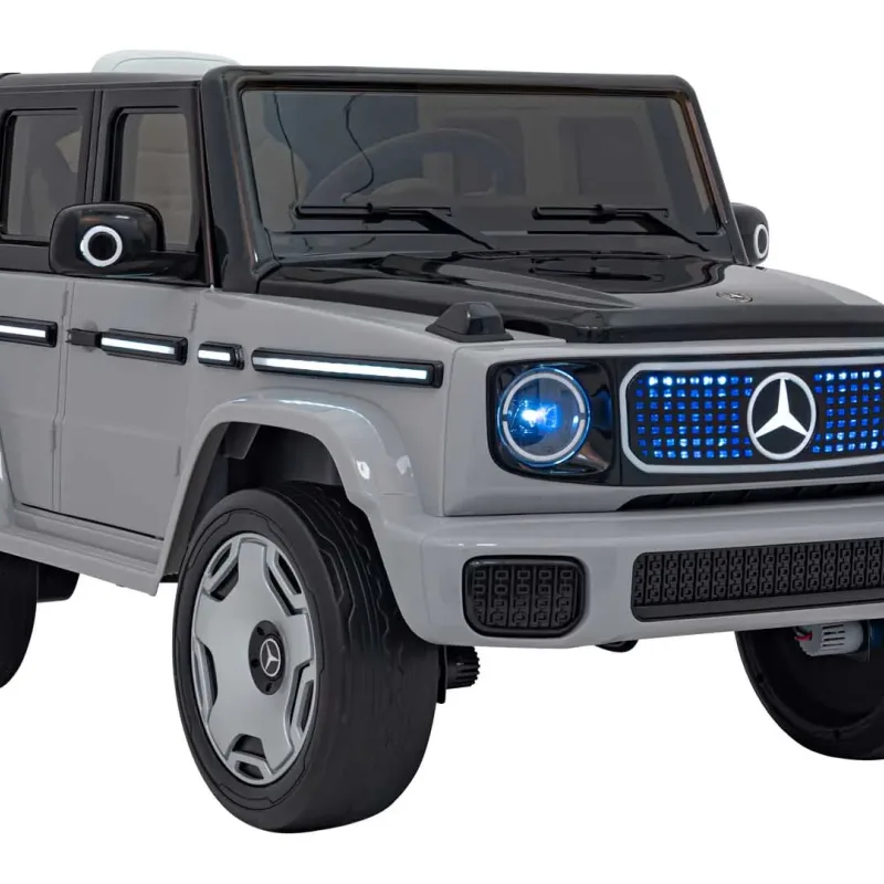 Дитяча акумуляторна машинка Mercedes Benz EQG Сіра Дитяча акумуляторна машинка Mercedes Benz EQG Сіра