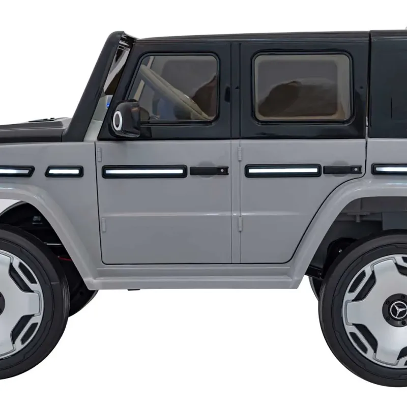 Дитяча акумуляторна машинка Mercedes Benz EQG Сіра Дитяча акумуляторна машинка Mercedes Benz EQG Сіра