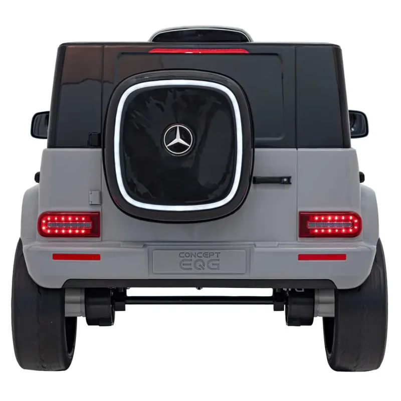 Дитяча акумуляторна машинка Mercedes Benz EQG Сіра Дитяча акумуляторна машинка Mercedes Benz EQG Сіра