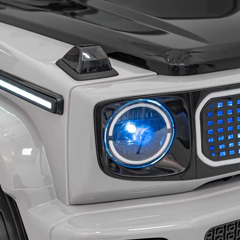 Дитяча акумуляторна машинка Mercedes Benz EQG Сіра Дитяча акумуляторна машинка Mercedes Benz EQG Сіра
