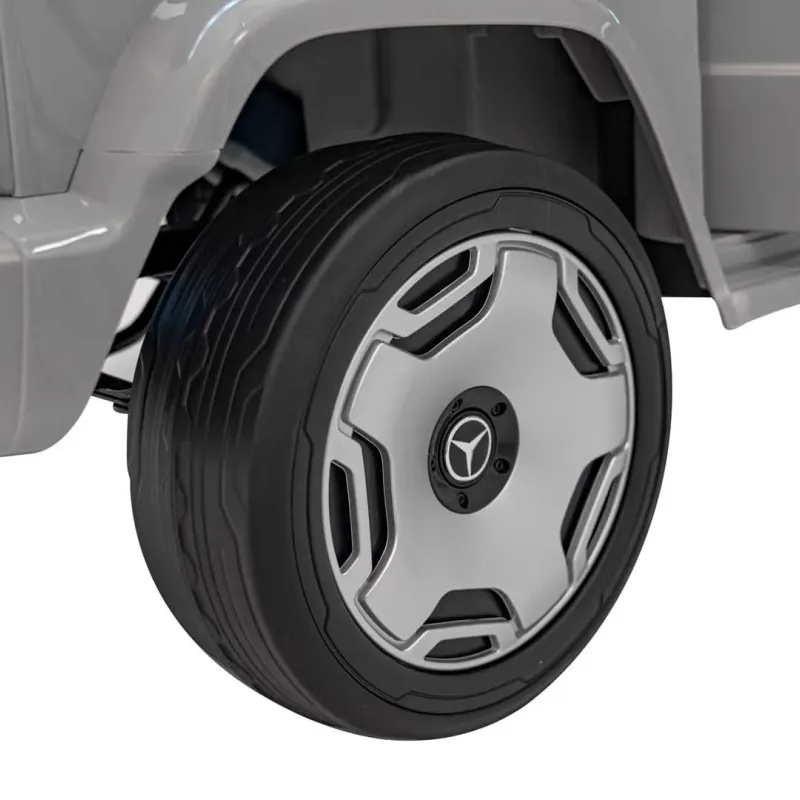 Дитяча акумуляторна машинка Mercedes Benz EQG Сіра Дитяча акумуляторна машинка Mercedes Benz EQG Сіра