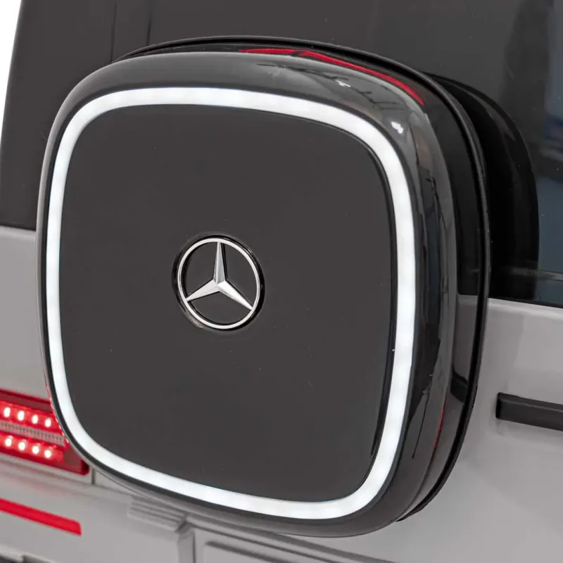 Дитяча акумуляторна машинка Mercedes Benz EQG Сіра Дитяча акумуляторна машинка Mercedes Benz EQG Сіра