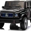 Дитяча акумуляторна машинка Mercedes Benz EQG Чорна
