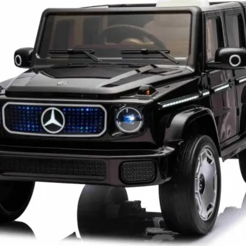 Дитяча акумуляторна машинка Mercedes Benz EQG Чорна