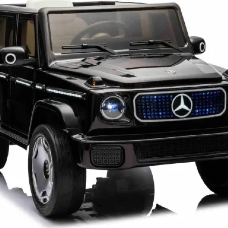 Дитяча акумуляторна машинка Mercedes Benz EQG Чорна