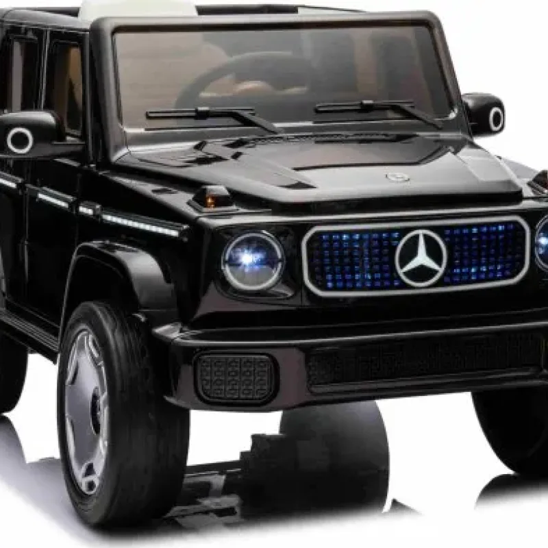 Дитяча акумуляторна машинка Mercedes Benz EQG Чорна