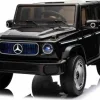 Дитяча акумуляторна машинка Mercedes Benz EQG Чорна