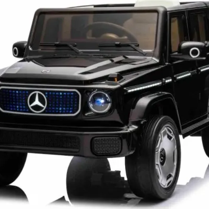 Дитяча акумуляторна машинка Mercedes Benz EQG Чорна