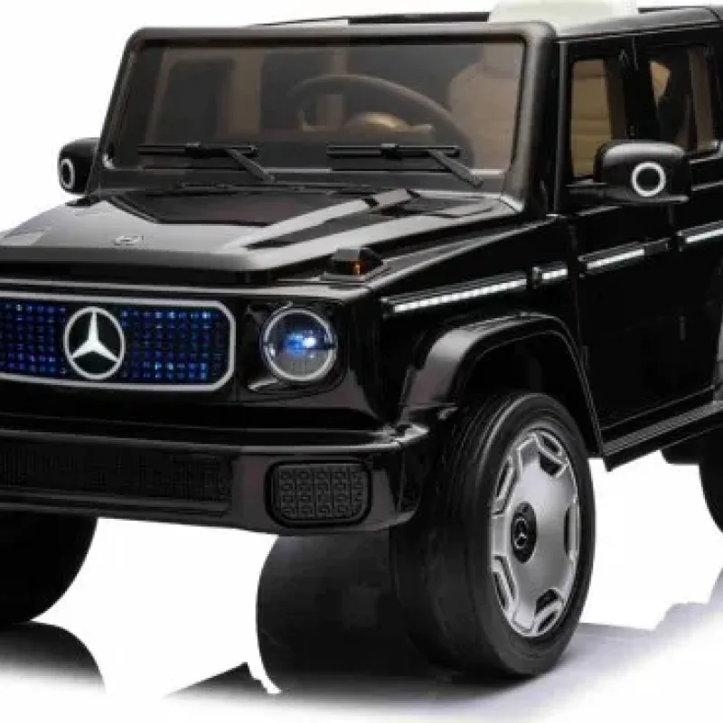 Дитяча акумуляторна машинка Mercedes Benz EQG Чорна