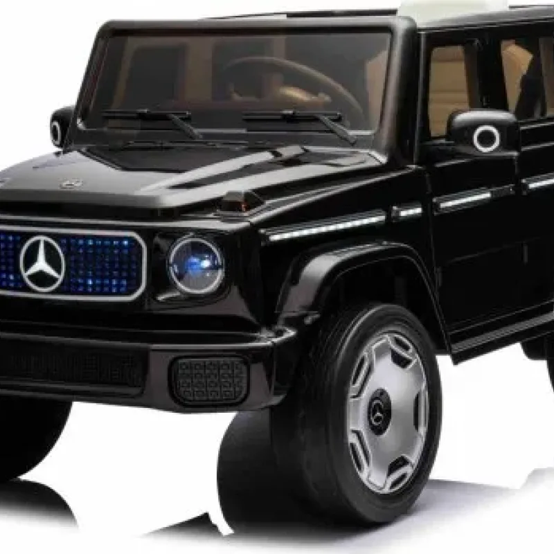 Дитяча акумуляторна машинка Mercedes Benz EQG Чорна