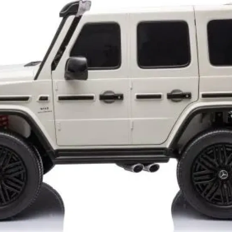 Дитяча акумуляторна машинка Mercedes Benz G63 AMG XXL Біла