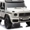 Дитяча акумуляторна машинка Mercedes Benz G63 AMG XXL Біла