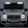 Дитяча акумуляторна машинка Mercedes Benz G63 AMG XXL Біла