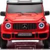Дитяча акумуляторна машинка Mercedes Benz G63 AMG XXL Червона