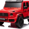Дитяча акумуляторна машинка Mercedes Benz G63 AMG XXL Червона